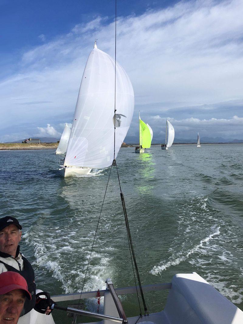 Looking back at the Pwllheli Challenge Series fleet from 1720 'Mayhem' photo copyright Mayhem taken at Pwllheli Sailing Club and featuring the 1720 class