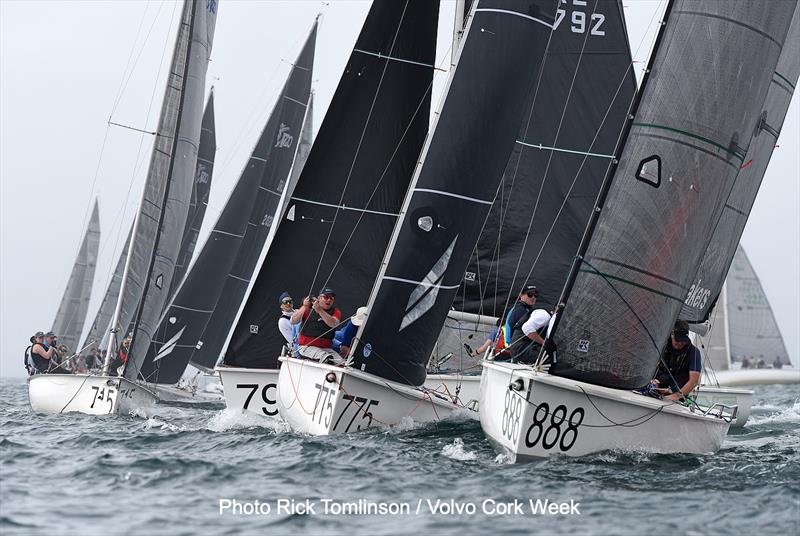 1720 race 1 on day 1 of Volvo Cork Week 2022 photo copyright Rick Tomlinson / Volvo Cork Week taken at Royal Cork Yacht Club and featuring the 1720 class