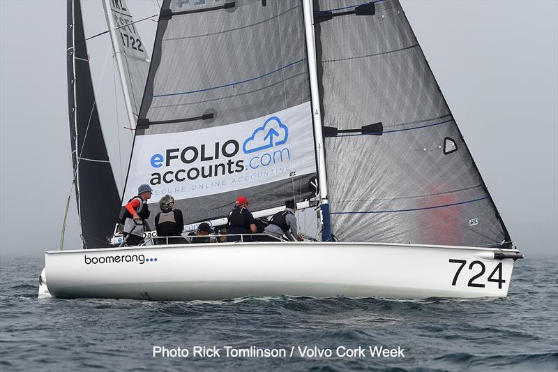 1720 Boomerang efolioaccounts.com on day 1 of Volvo Cork Week 2022 photo copyright Rick Tomlinson / Volvo Cork Week taken at Royal Cork Yacht Club and featuring the 1720 class