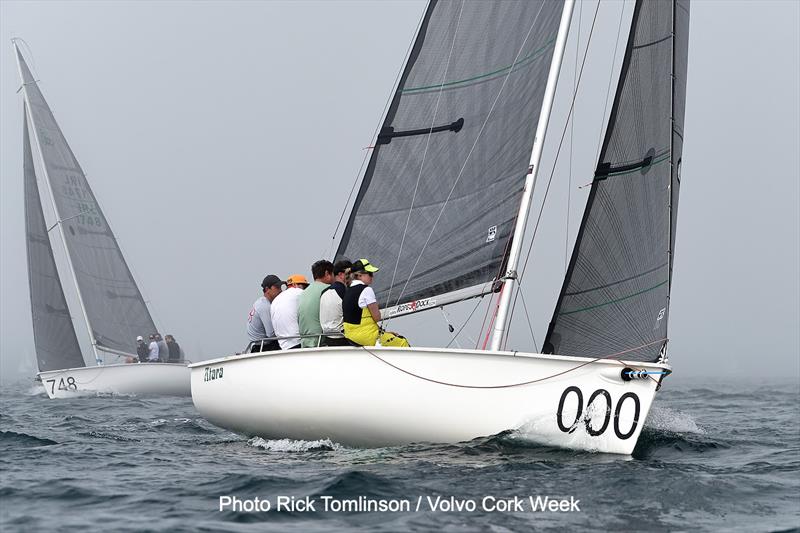 1720 Atara Robbie English, Aoife & Ross McDonald on day 1 of Volvo Cork Week 2022 photo copyright Rick Tomlinson / Volvo Cork Week taken at Royal Cork Yacht Club and featuring the 1720 class