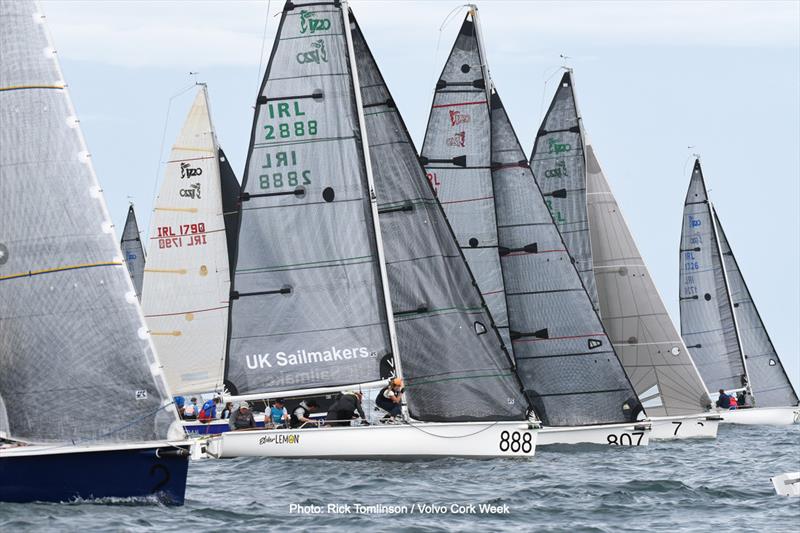 Elder Lemon, Robert Dix, IRL 2888, on day 2 of Volvo Cork Week 2022 photo copyright Rick Tomlinson / Volvo Cork Week taken at Royal Cork Yacht Club and featuring the 1720 class