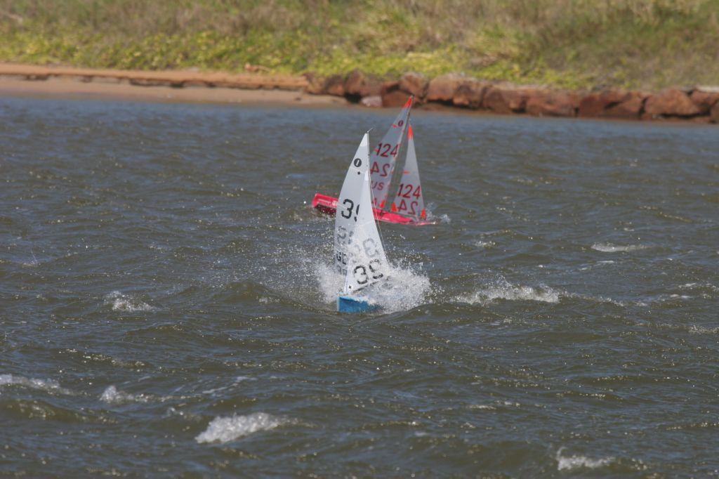 Action from the One Metre worlds in Australia photo copyright Mike Clifton taken at  and featuring the One Metre class