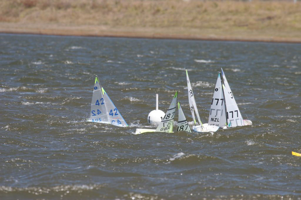 Action from the One Metre worlds in Australia photo copyright Mike Clifton taken at  and featuring the One Metre class