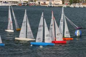 76 skippers from a record 23 countries for the International One Metre Worlds in Marseille photo copyright Mike Clifton taken at  and featuring the One Metre class