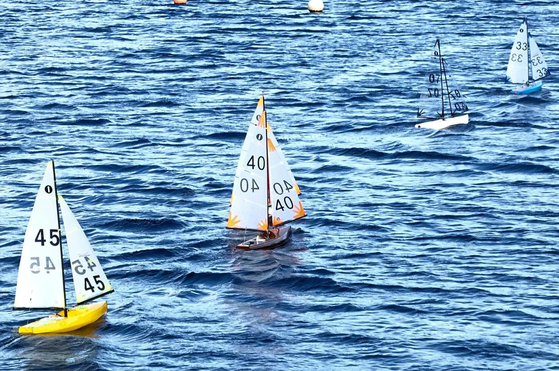 yachtsandyachting.com - YachtsandYachting.com - MYA Scottish District IOM Travellers 3 at Buchanness Radio Yacht Club