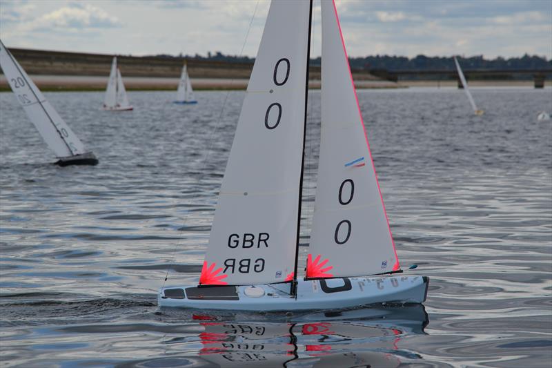 One Metre radio sailing yacht photo copyright Sue Brown taken at Datchet Water Radio Sailing Club and featuring the One Metre class