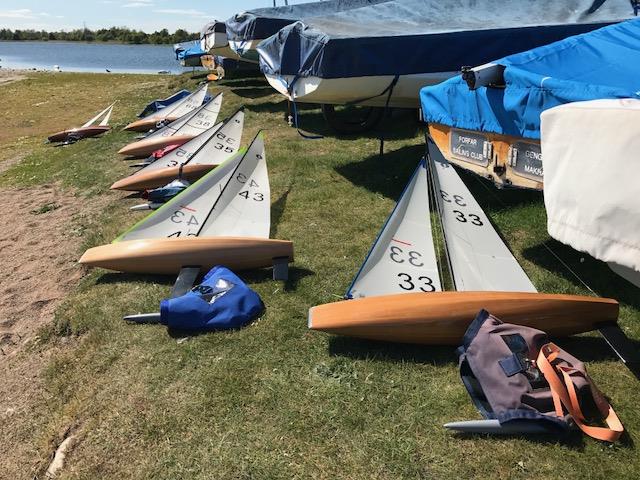 MYA Scottish District Wooden IOM Championship photo copyright Bill Odger & George Whelan taken at  and featuring the One Metre class