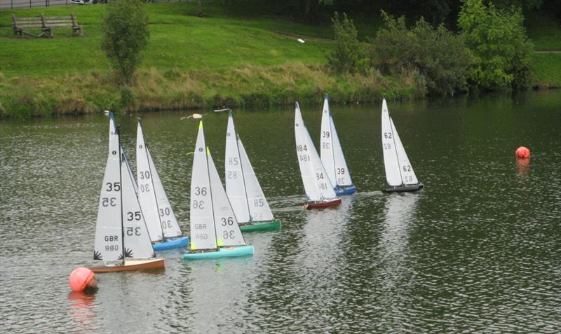 Scottish IOM Travellers at Paisley MYC  photo copyright David Smith taken at Paisley Model Yacht Club and featuring the One Metre class