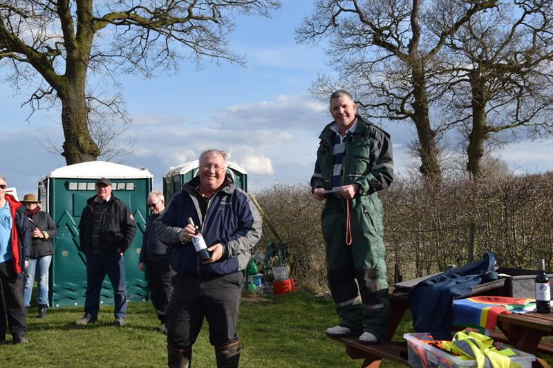 John Tushingham finishes 2nd on Day 2 of the GBR IOM Class National Ranking event at Lincoln  photo copyright A. Guerrier taken at Lincoln Model Yacht Club and featuring the One Metre class