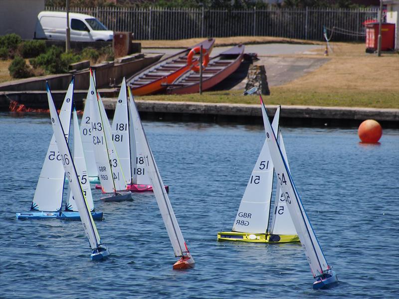 GBR IOM Ranking Events 3 & 4 at West Lancs photo copyright Damian Ackroyd taken at West Lancashire Yacht Club and featuring the One Metre class