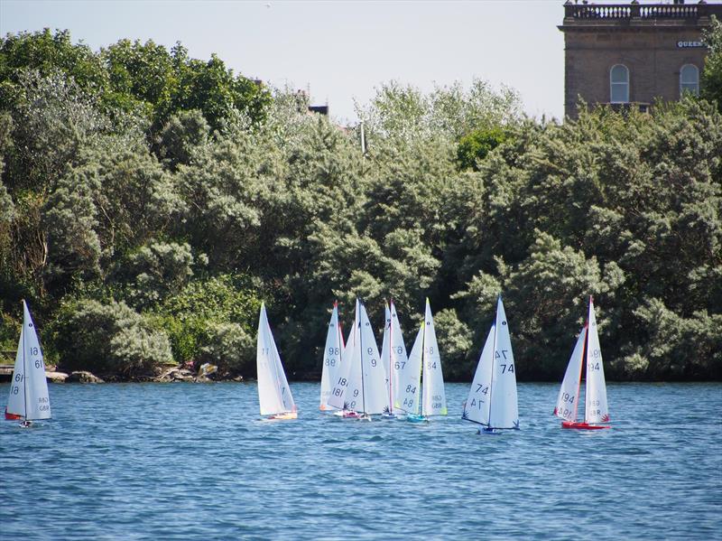 GBR IOM Ranking Events 3 & 4 at West Lancs photo copyright Damian Ackroyd taken at West Lancashire Yacht Club and featuring the One Metre class