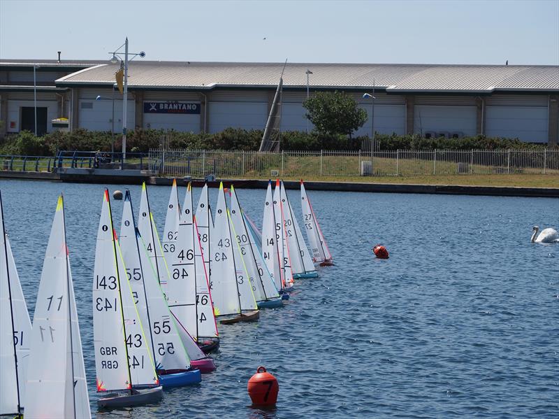 GBR IOM Ranking Events 3 & 4 at West Lancs photo copyright Damian Ackroyd taken at West Lancashire Yacht Club and featuring the One Metre class