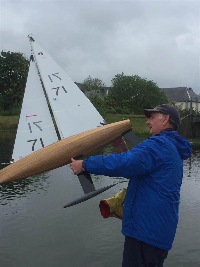 Scotts of Greenock IOM race photo copyright John Taylor taken at Greenock Model Yacht and Power Boat Club and featuring the One Metre class