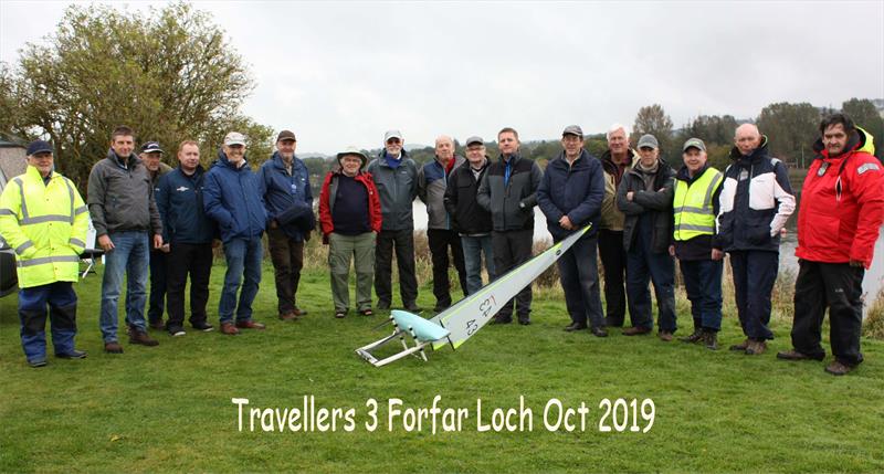 Scottish District IOM Travellers Round 3 at Tayside Radio Sailing Club photo copyright Brian Summers taken at  and featuring the One Metre class