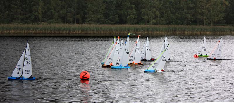 Scottish District IOM Travellers Round 3 at Tayside Radio Sailing Club photo copyright Brian Summers taken at  and featuring the One Metre class