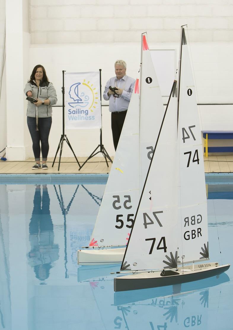 Simon Collyer & Hannah Stodel photo copyright Steve Brading taken at  and featuring the One Metre class