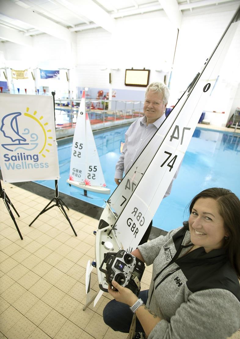 Simon Collyer & Hannah Stodel photo copyright Steve Brading taken at  and featuring the One Metre class