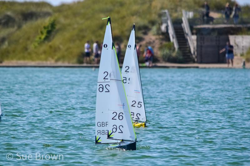 IOM Nationals at Fleetwood photo copyright Sue Brown taken at Fleetwood Model Yacht Club and featuring the One Metre class