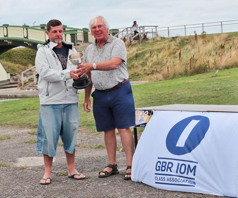 Brad Gibson wins the IOM Nationals at Fleetwood photo copyright Malcolm Appleton  malcolm.appleton@gmail.com taken at Fleetwood Model Yacht Club and featuring the One Metre class