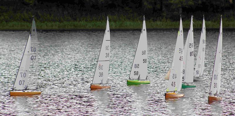 The wind picked-up in the afternoon during the Scottish District 2021 IOM Travellers 3 at Forfar Loch - photo © Bill Odger