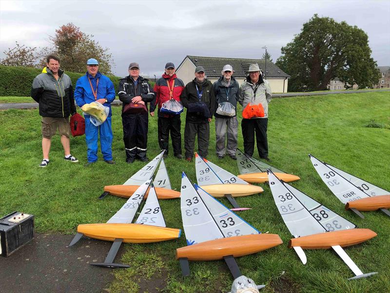 MYA Scottish District 2021 Wooden IOM Championship at Greenock photo copyright Andrew King Photography taken at Greenock Model Yacht and Power Boat Club and featuring the One Metre class