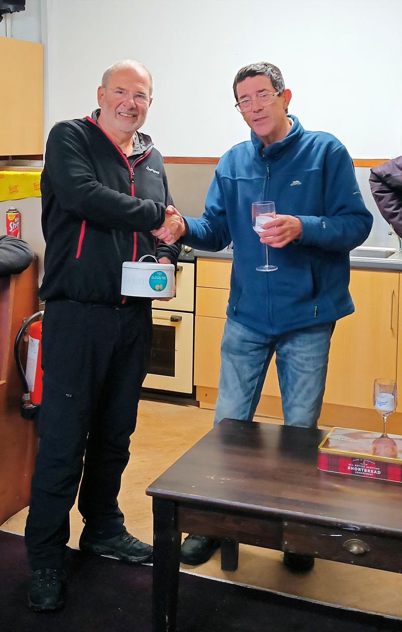 John Owens finishes third in the MYA Scottish District 2021 Wooden IOM Championship at Greenock photo copyright David Smith taken at Greenock Model Yacht and Power Boat Club and featuring the One Metre class