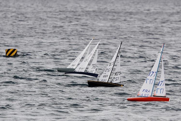 IOM Europeans at Cres, Croatia day 2 photo copyright Dean Miculini&#263; taken at Sailing Club of Rijeka and featuring the One Metre class