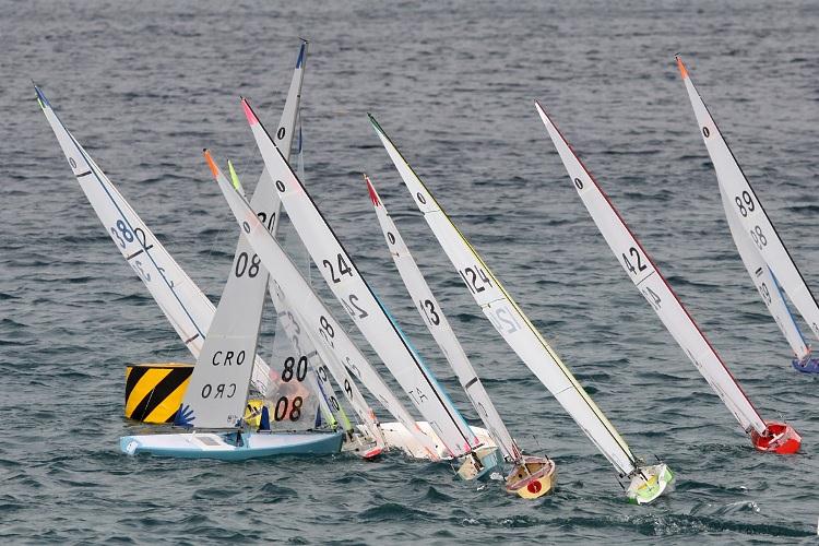 IOM Europeans at Cres, Croatia day 2 photo copyright Dean Miculini&#263; taken at Sailing Club of Rijeka and featuring the One Metre class