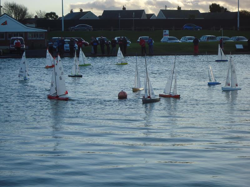 IOM Xmas Jumper at Fleetwood photo copyright Tony Wilson taken at Fleetwood Model Yacht Club and featuring the One Metre class