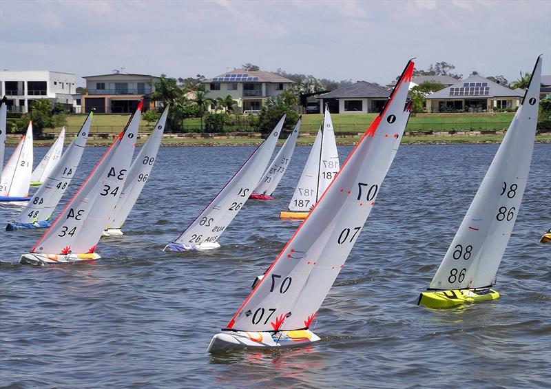 Queensland IOM State Championship Oct 2018 photo copyright Nick Lindsley taken at  and featuring the One Metre class