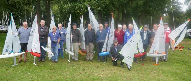 IOM Nick's Knots trophy at Frensham Pond photo copyright Nick Royse taken at Frensham Pond Sailing Club and featuring the One Metre class