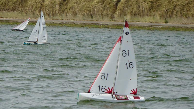 IOM racing at Fleetwood - March 2020 photo copyright Tony Wilson taken at Fleetwood Model Yacht Club and featuring the One Metre class