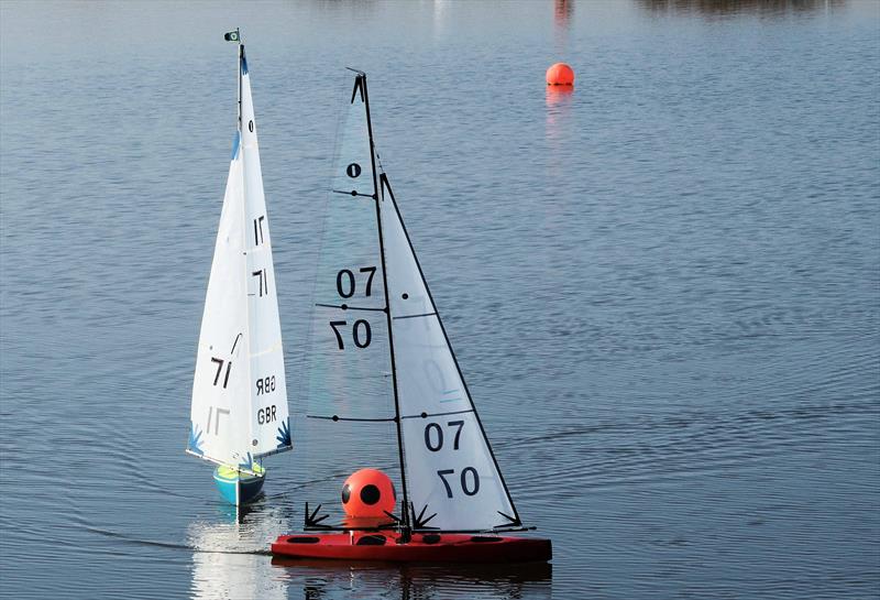 MYA Scottish District IOM Travellers 1 at Ayr Bay MYC photo copyright Peter Carr taken at  and featuring the One Metre class