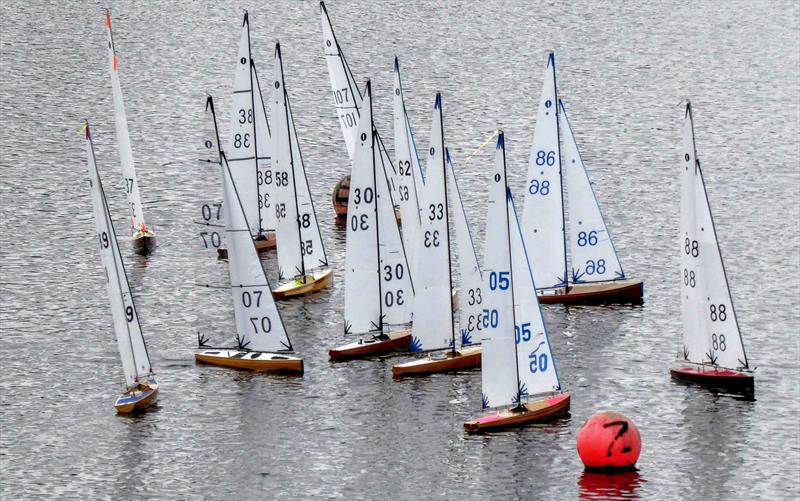 Scottish District 2022 Wooden Hull IOM Championship photo copyright David Williams taken at  and featuring the One Metre class