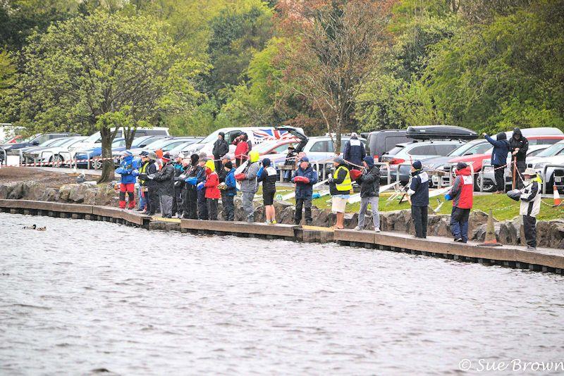 2022 UK IOM National Championship at Castle Semple Loch photo copyright Sue Brown taken at Castle Semple Sailing Club and featuring the One Metre class