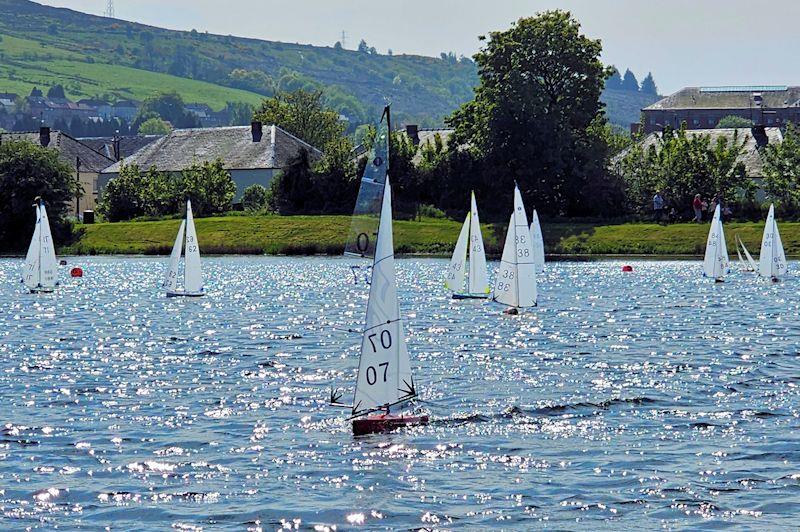 MYA Scottish District IOM Travellers at Greenock photo copyright Simon Thomson taken at Greenock Model Yacht and Power Boat Club and featuring the One Metre class