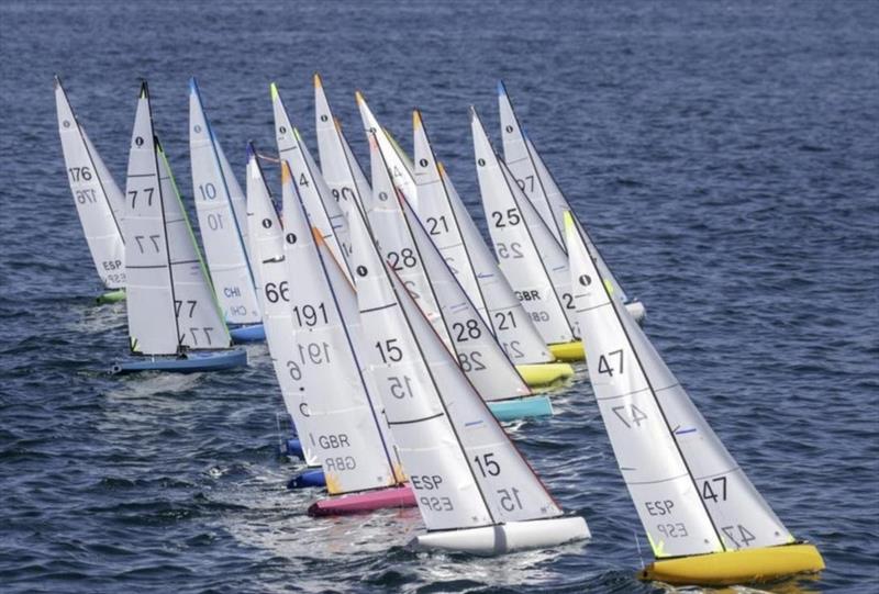 Torrevieja International Meeting IOM Pre-Europeans Regatta photo copyright Pep Portas / RCNT taken at Real Club Nautico Torrevieja and featuring the One Metre class
