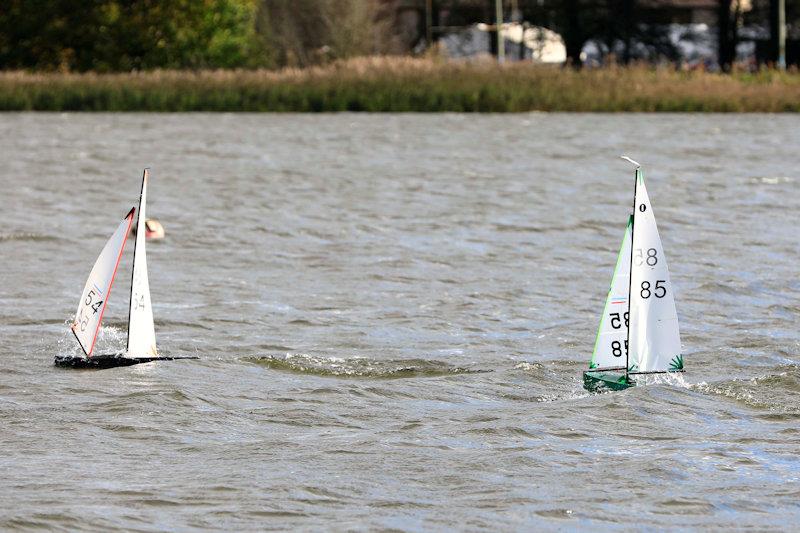 MYA Scottish IOM Travellers at Forfar Loch photo copyright Brian Summers taken at  and featuring the One Metre class