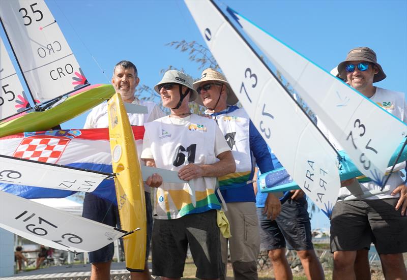 Prize Giving at the International One Metre World Championships in Gladstone, Australia - photo © Lacey Blake - CINOVA