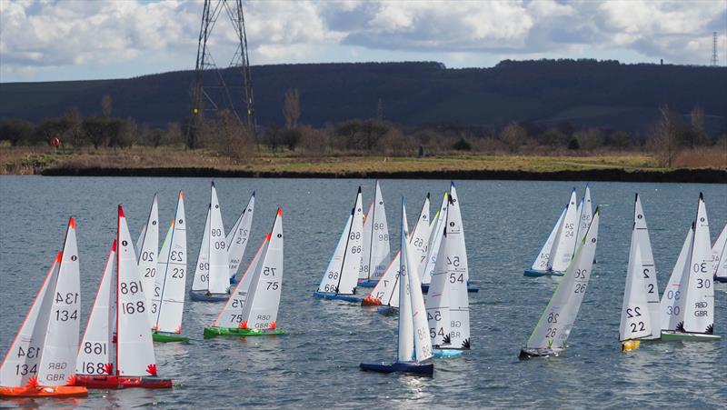 IOM Ranking 1 & 2 at Scarborough Model Yacht Club, Wykeham Water - photo © Chris More