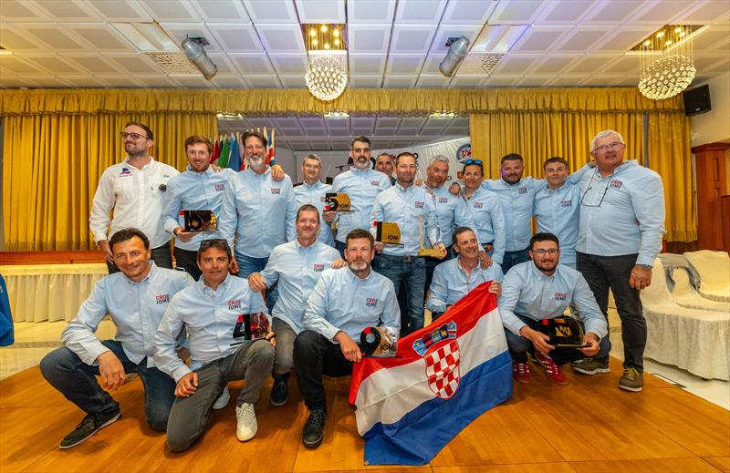 IOM European Championship in Rogoznica photo copyright JK Val Šibenik taken at Jedrilicarski Klub Val Šibenik and featuring the One Metre class