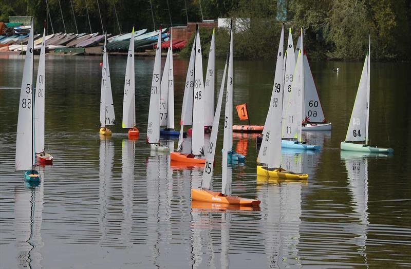 International One Metre (IOM) Eastern District Team Event at Norwich Model Yacht Club - photo © Andy Wa