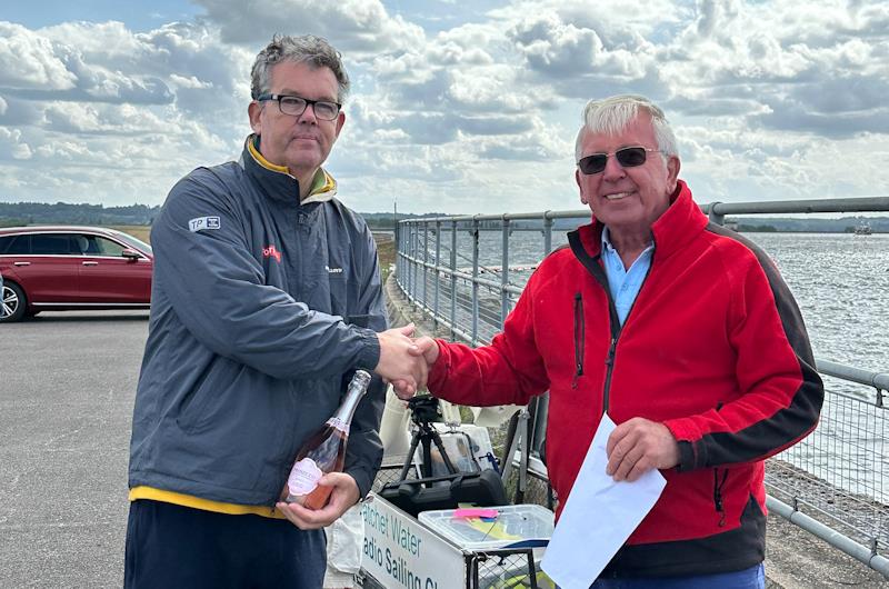 IOM Met and Southern District Championships round 3 at Datchet Water photo copyright Nigel Barrow taken at Datchet Water Radio Sailing Club and featuring the One Metre class