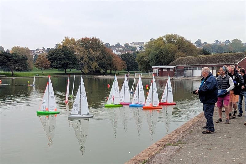 IOM MSC Ranking event at Woodspring photo copyright Maurice Edwards taken at Woodspring Model Sailing Club and featuring the One Metre class