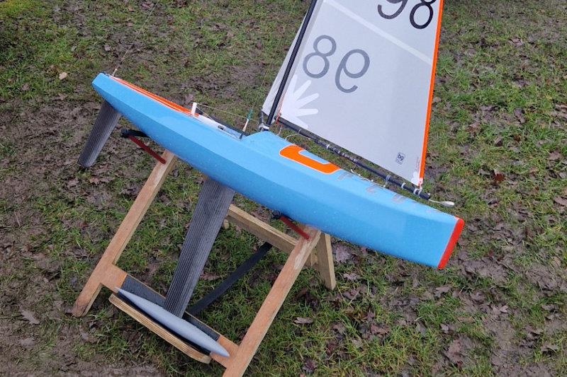 I.O.M Winter Series Round 8 at Lincoln photo copyright Mick Chamberlain taken at Lincoln Model Yacht Club and featuring the One Metre class