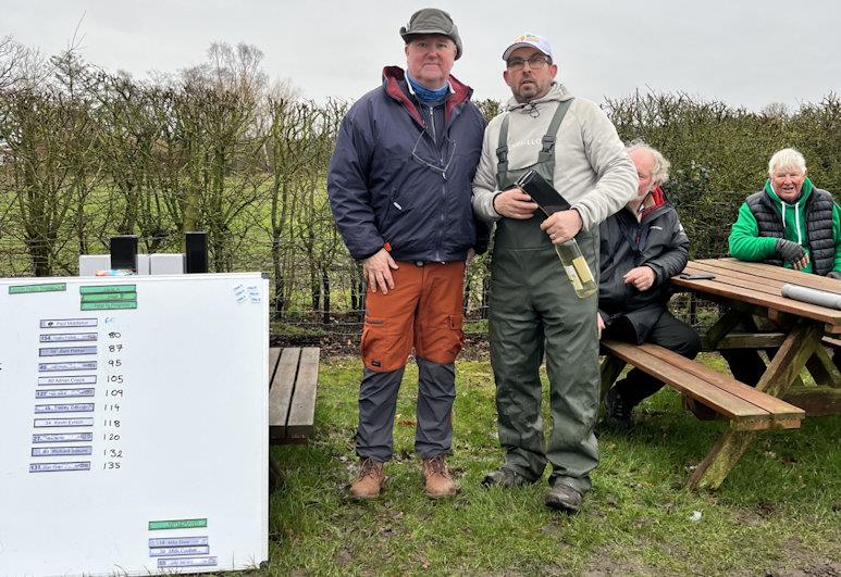 Tim Hand (R) second in Lincoln I.O.M Winter Series round 10 - photo © Andrew Wallace
