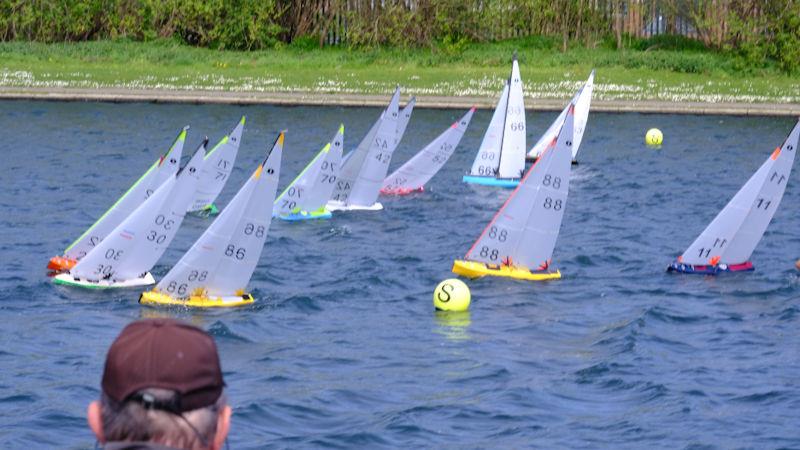 Jack Turner Trophy IOM Open 2026 photo copyright Stuart Mearns taken at Birkenhead Radio Sailing & Power Club and featuring the One Metre class