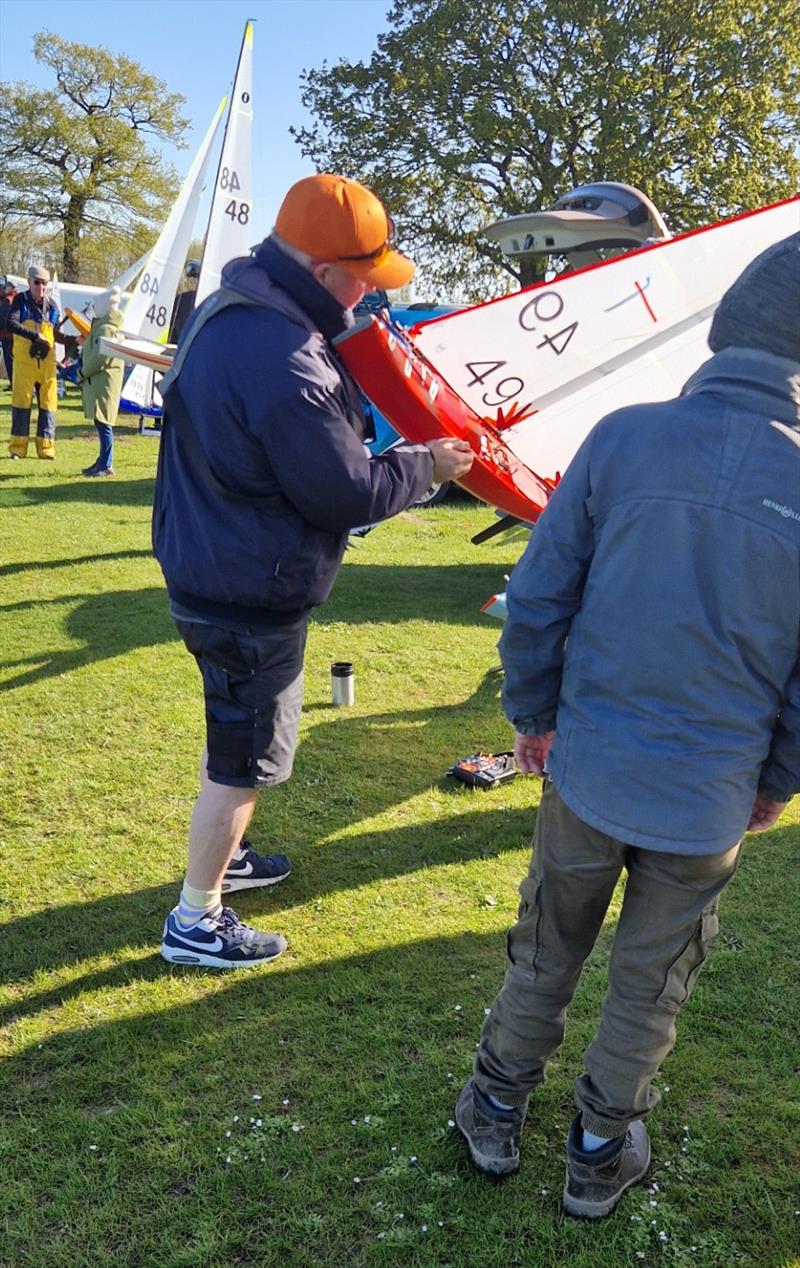 Lincoln I.O.M Summer Series round 2 photo copyright Mick Chamberlain taken at Lincoln Radio Sailing Club and featuring the One Metre class
