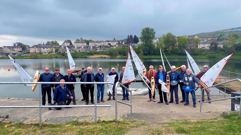 2026 MYA Scottish District Wooden Hull IOM Championship - photo © Gordon Allison