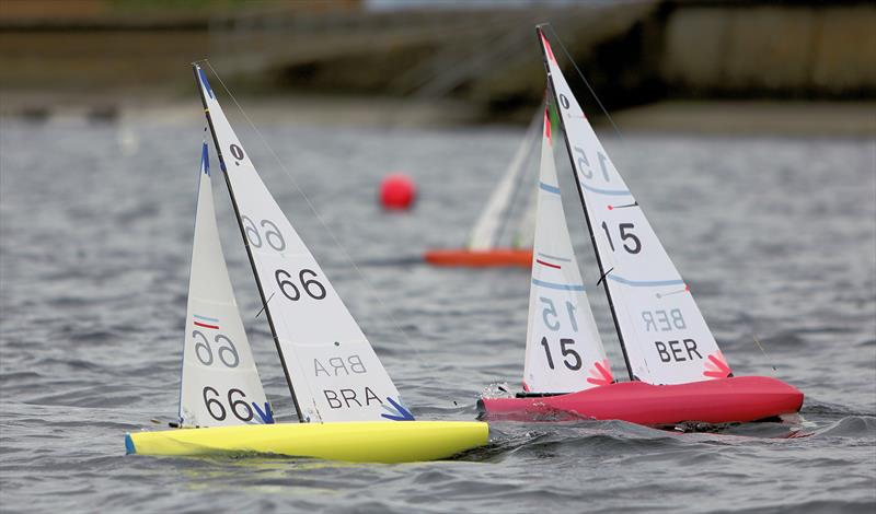 2026 IOM Worlds at Datchet Water Day 3 - BRA 66 and BER 15 - photo © Mark Jardine